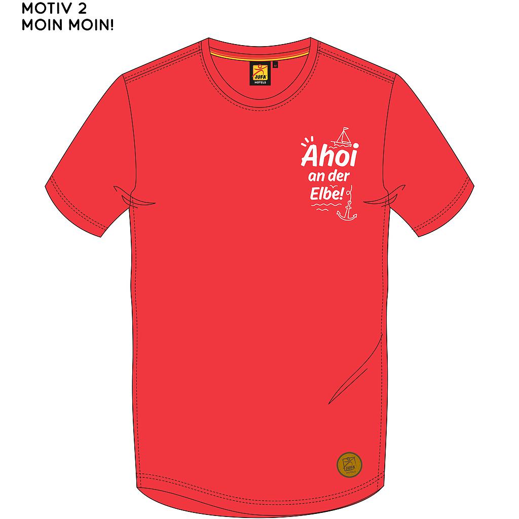 M4421 T-Shirt "HAM" Damen rot XXL