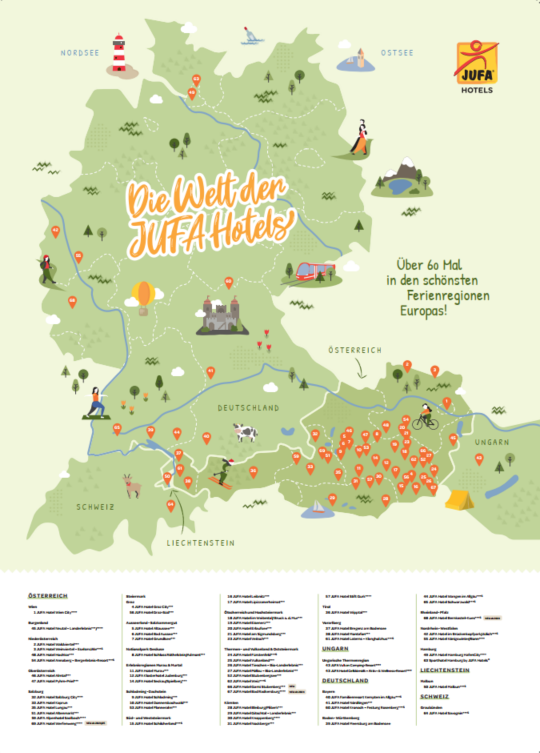 D4012 Plakat Übersichtskarte hoch per Stk.