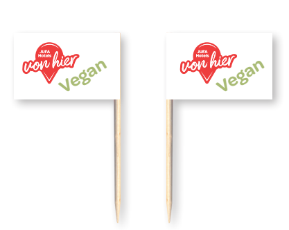 D4040a Regionalität_Fähnchen mit Regionalitätslogo VEGAN  á 50 Stk.