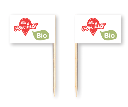 D4040b Regionalität_Fähnchen mit Regionalitätslogo BIO á 50 Stk.